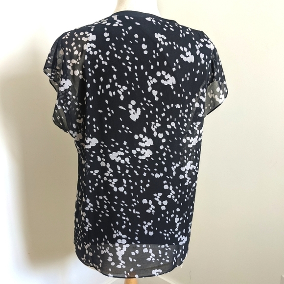 Cabi cosmos oversized layered black blouse S - Picture 8 of 16